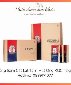 Hồng Sâm Cắt Lát Tẩm Mật Ong 6 gói x 20gr KGC Cheong Kwan Jang
