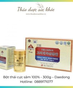 Bột thái cực sâm, bột sâm
