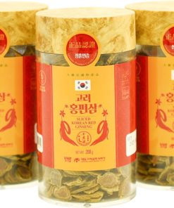 Hồng sâm HQ thái lát (200g dạng lọ) – Daedong