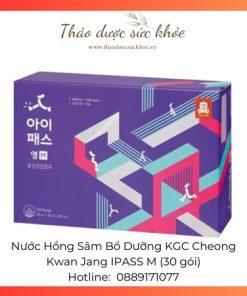 Nước Hồng Sâm Cho Trẻ 14-16 tuổi (10 gói x 50ml) Tuổi KGC Cheong Kwan Jang IPASS M