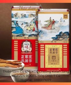 thiên sâm củ khô